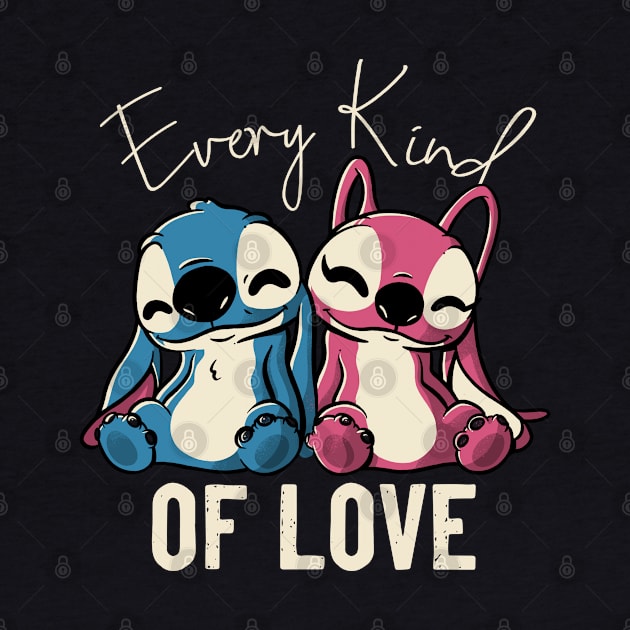 Every Kind Of Love Cute Lover Gift by eduely